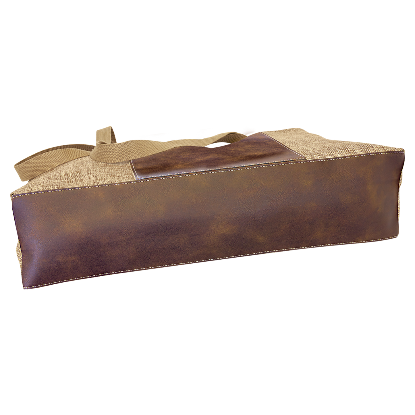 19X12BURLAP W/RSTC/GLD BG