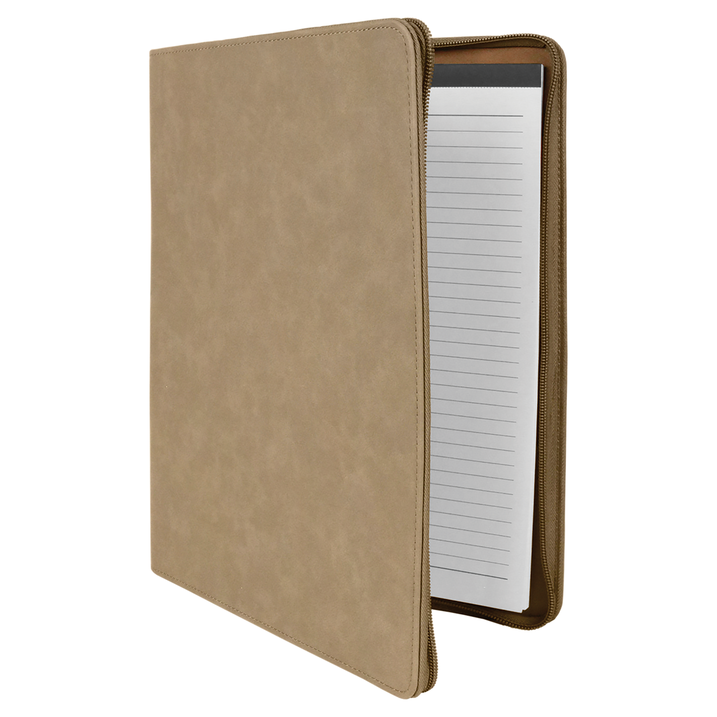 9.5X12LT BRN PRTFLO W/ZIP