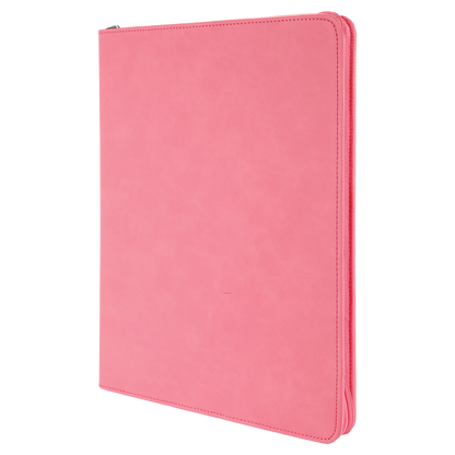 9.5X12 PNK PORTFLIO W/ZIP