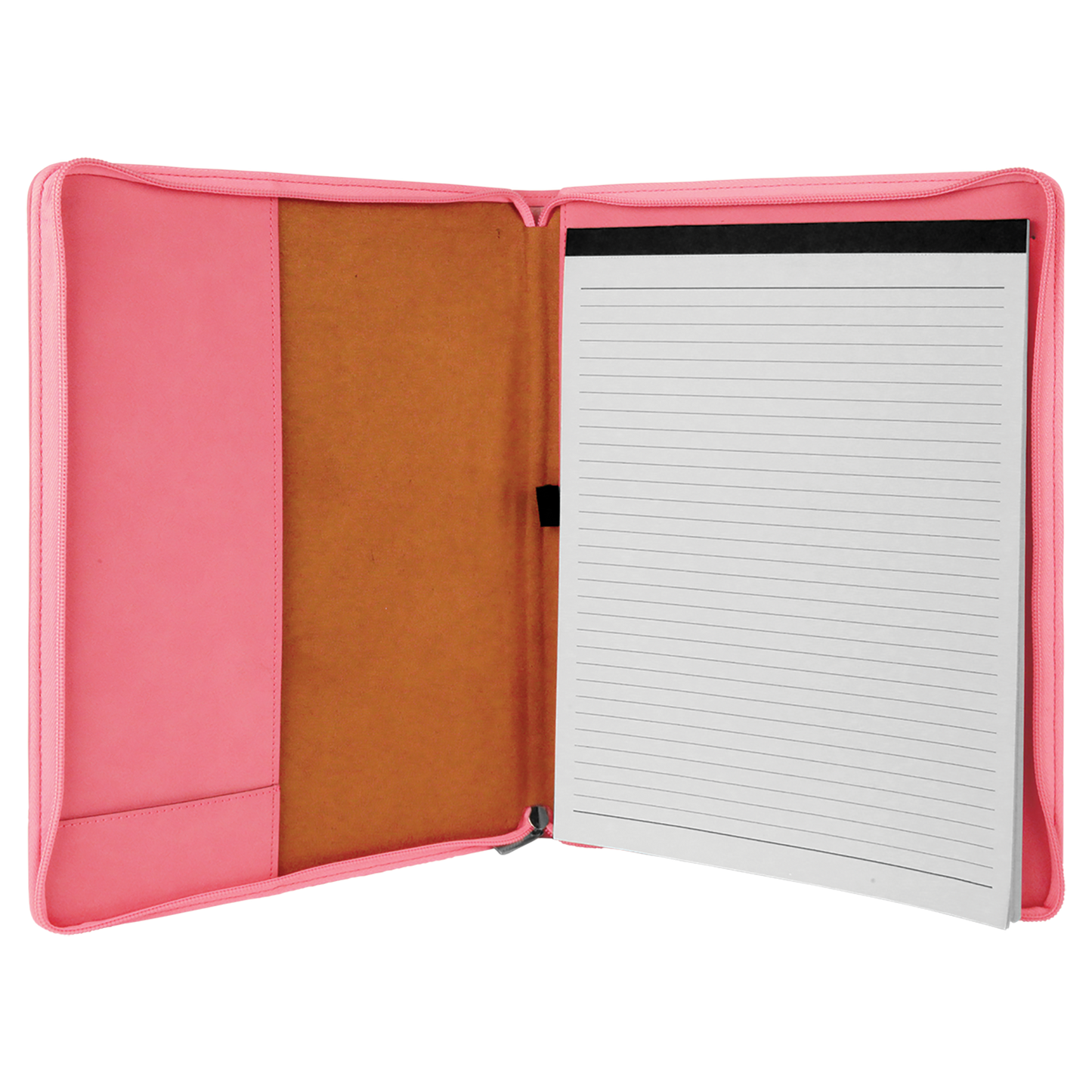 9.5X12 PNK PORTFLIO W/ZIP