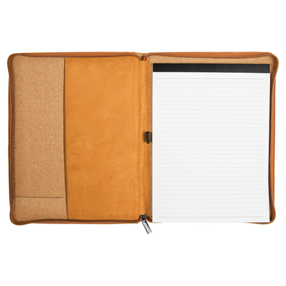 9.5X12 CORK PRTFLO W/ZIP