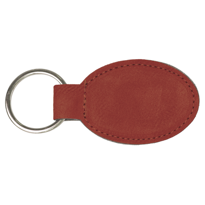 3X1.75 OVL ROSE KEYCHAIN
