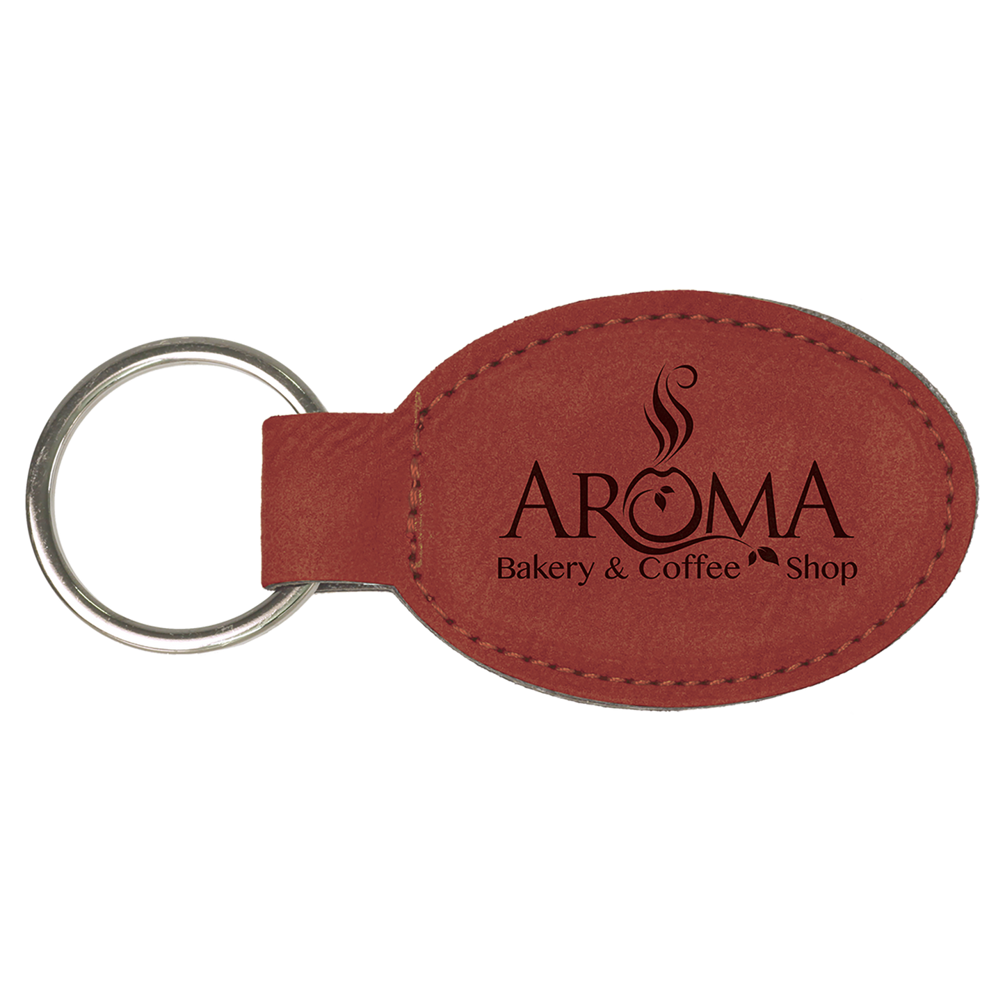 3X1.75 OVL ROSE KEYCHAIN