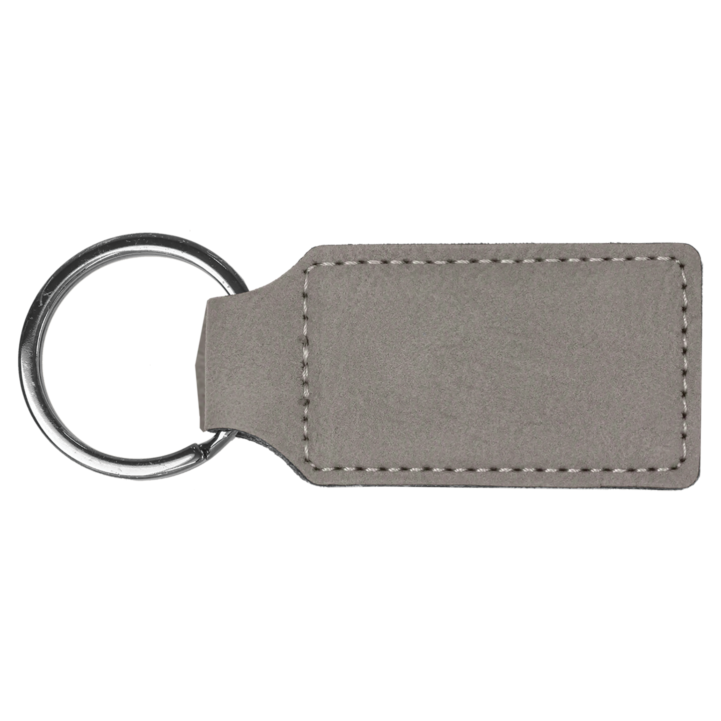 2.75X1.25 GRAY KEYCHAIN