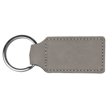 2.75X1.25 GRAY KEYCHAIN