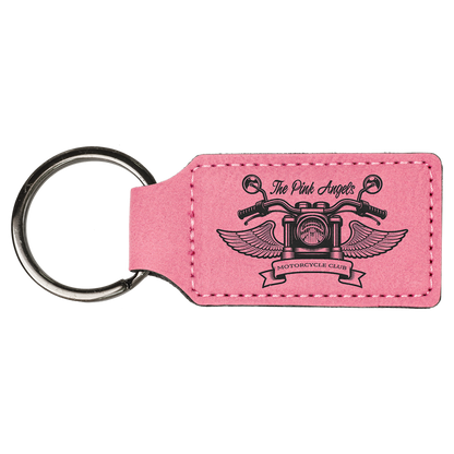 2.75X1.25 PINK KEYCHAIN