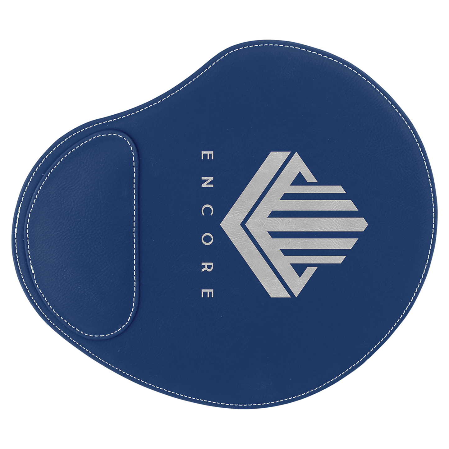9X10.25"BLU/SLV MOUSE PAD