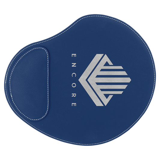 9X10.25"BLU/SLV MOUSE PAD
