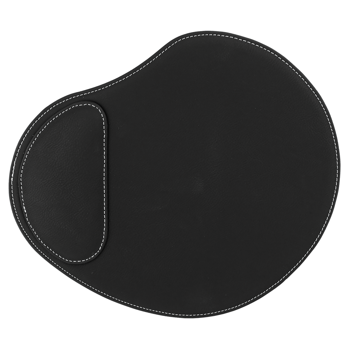 9X10.25"BLK/SLV MOUSE PAD