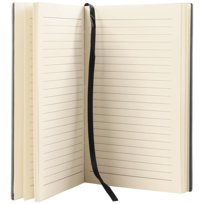 5.25X8.25 BLK/SLV JOURNAL