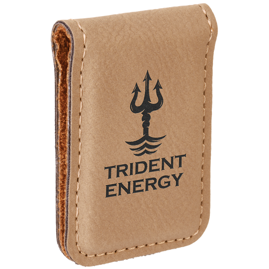 1.75X2.5 LT BRWN MNY CLIP