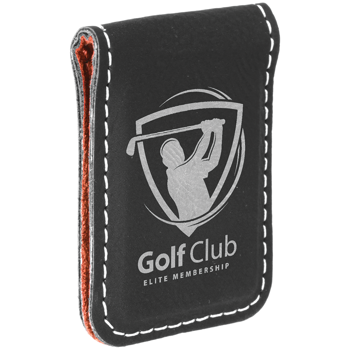 1.75X2.5 BLK/SLV MNY CLIP