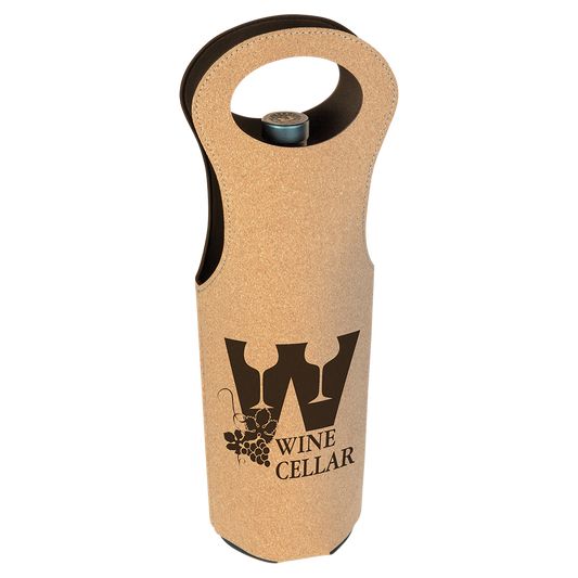 5.75X16" CORK WINE BAG