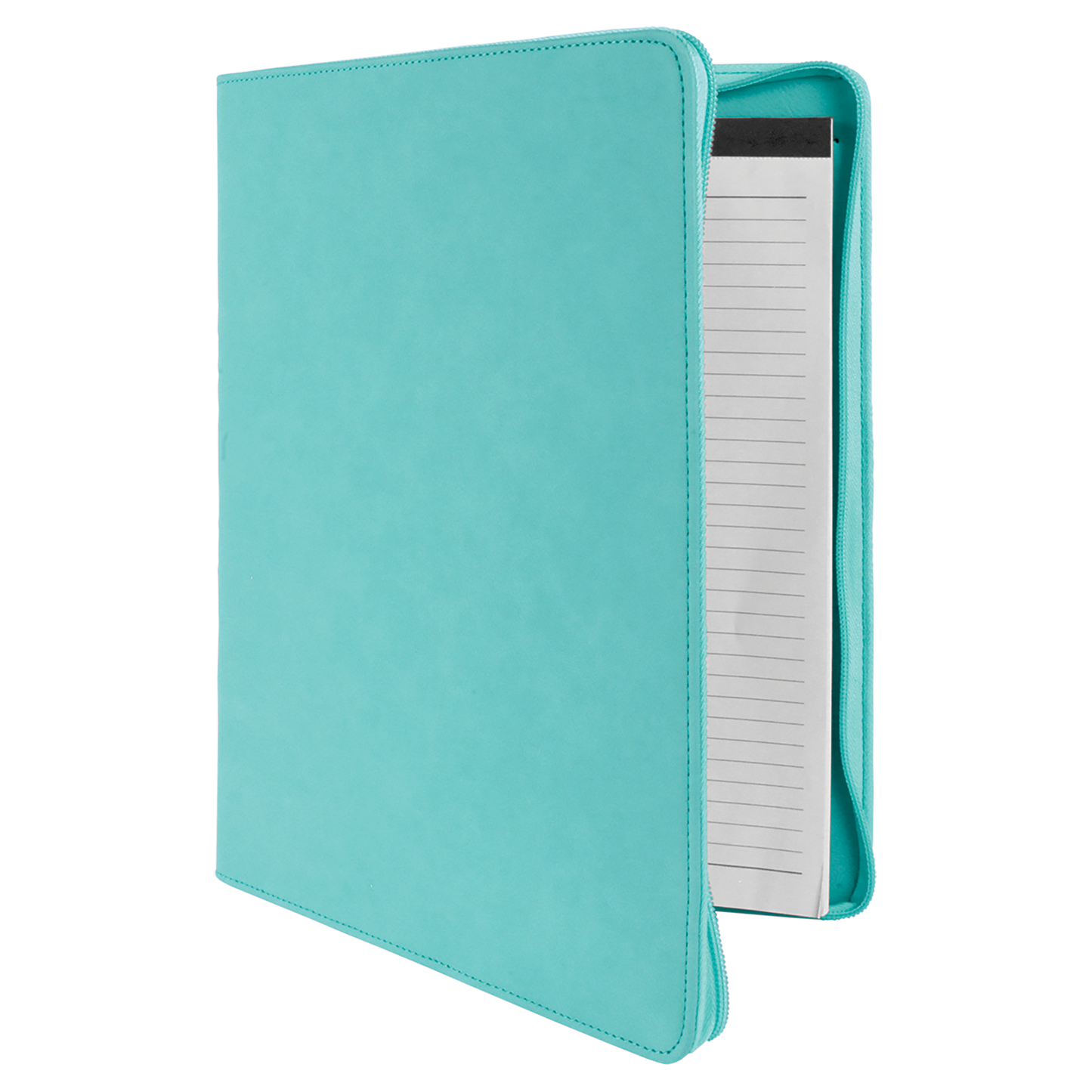 9.5X12 TEAL PRTFLIO W/ZIP