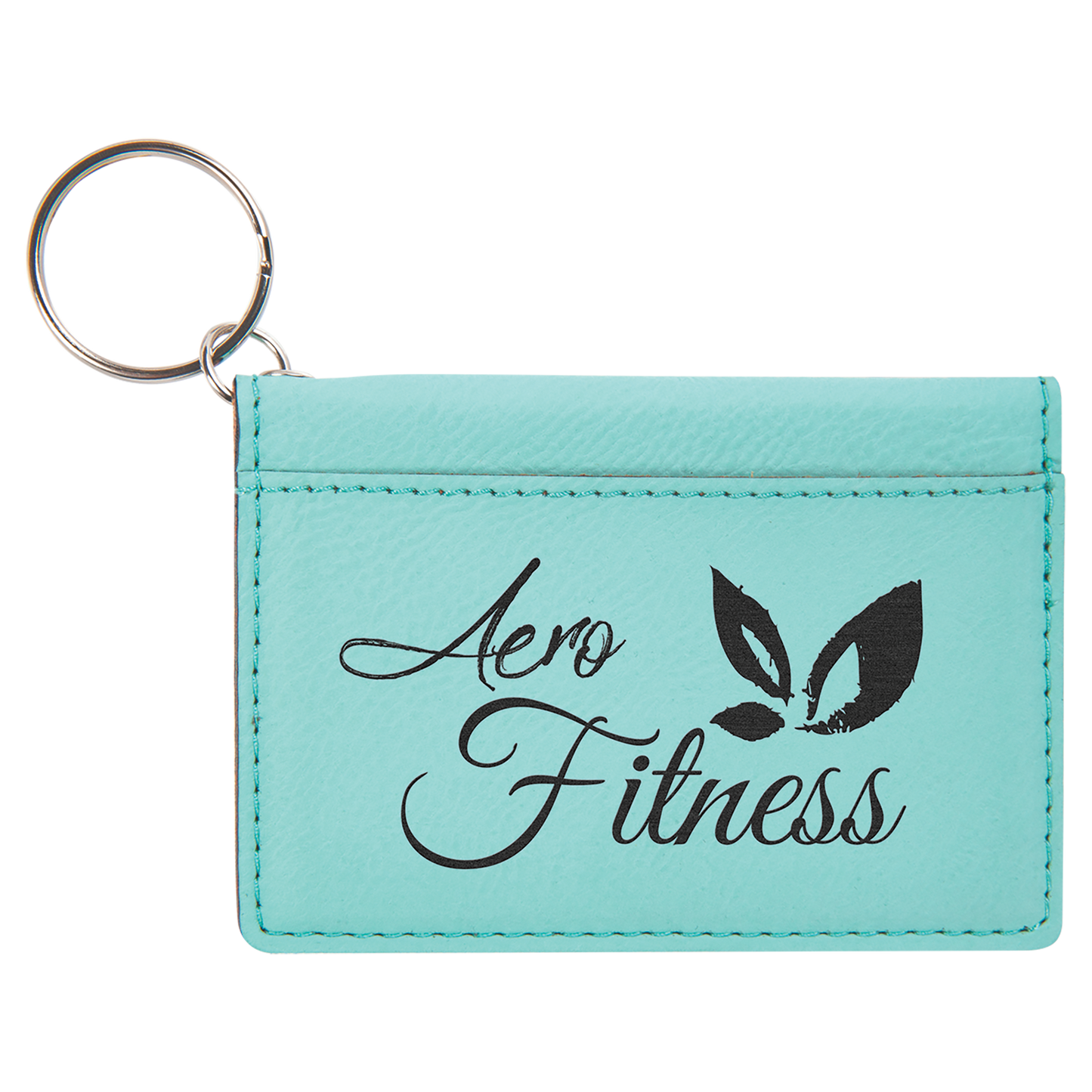4.25X3 TEAL ID HLDR/KYCHN