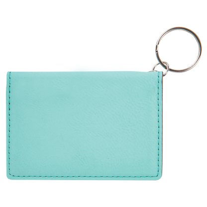 4.25X3 TEAL ID HLDR/KYCHN