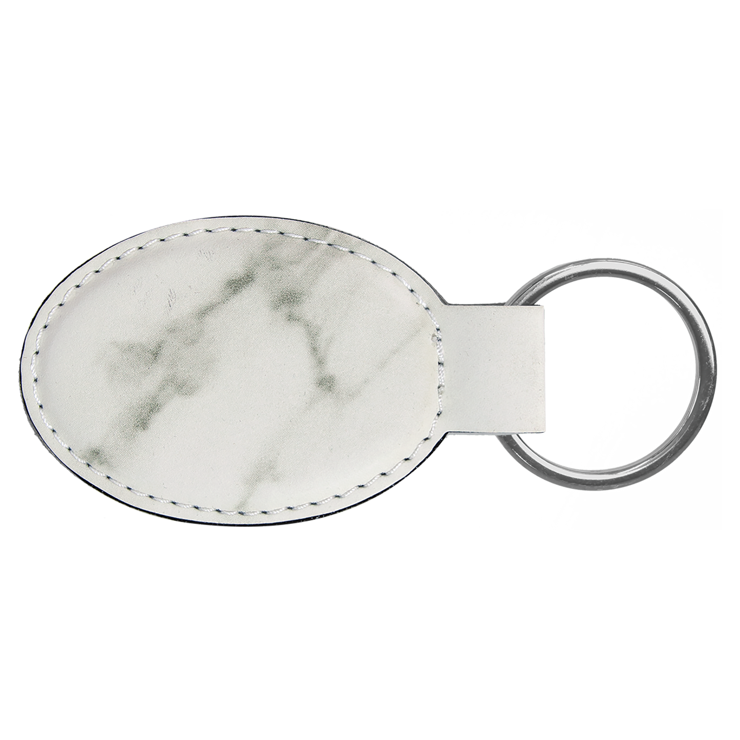 3X1.75 OVL WHT MRBL KYCHN