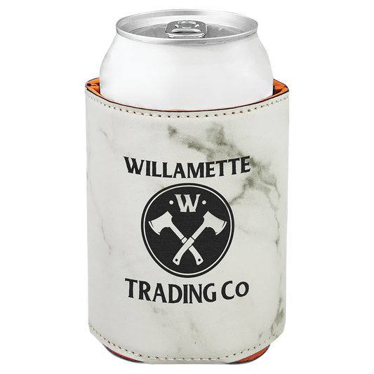 3.75" WHT MRBL BEV HOLDER