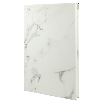 5.25X8.25 WHT MRBL JOURNL