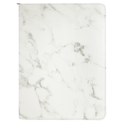 9.5X12WHT MRBL PRTFL W/ZP