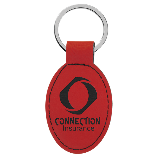 3X1.75 OVAL RED/BLK KYCHN