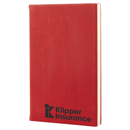 5.25X8.25 RED/BLK JOURNAL
