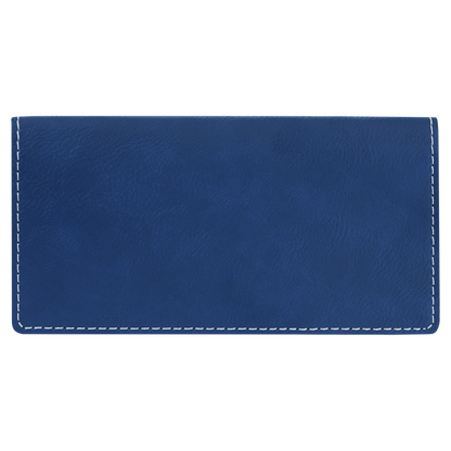 6.75X3.5BLU/SLV CHKBK CVR