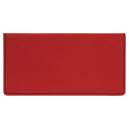 6.75X3.5RED/BLK CHKBK CVR