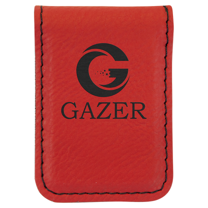 1.75X2.5 RED/BLK MNY CLIP