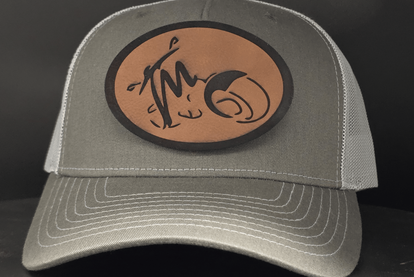 Two Mikes Heather Gray Patch 1 Hat