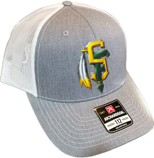 SFCHS 3D Gray/White Hat