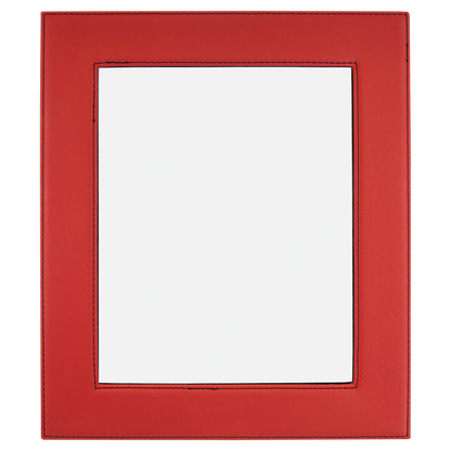 8X10RED/BLK LTHR PHTO FRM