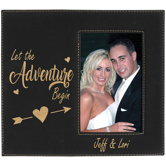 4X6 BLK/GLD PHOTO FRAME