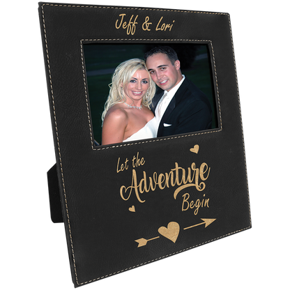 4X6 BLK/GLD PHOTO FRAME