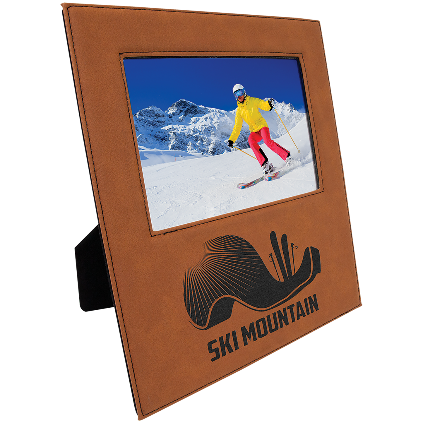 5X7 RAWHIDE PHOTO FRAME