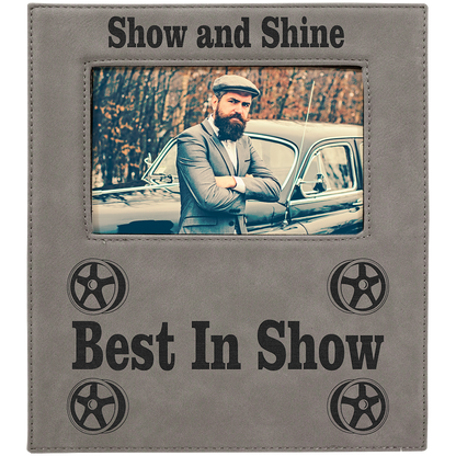 4" x 6" Photo Frame Gray