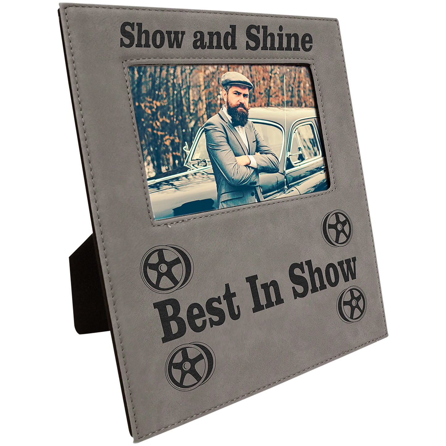 4" x 6" Photo Frame Gray