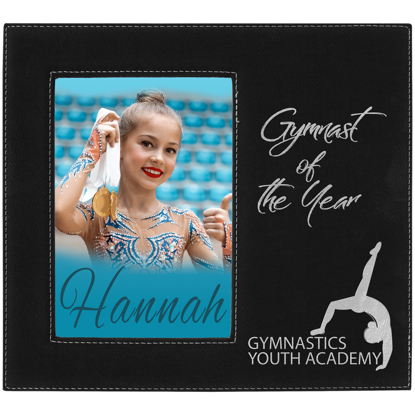5X7 BLK/SLV PHOTO FRAME