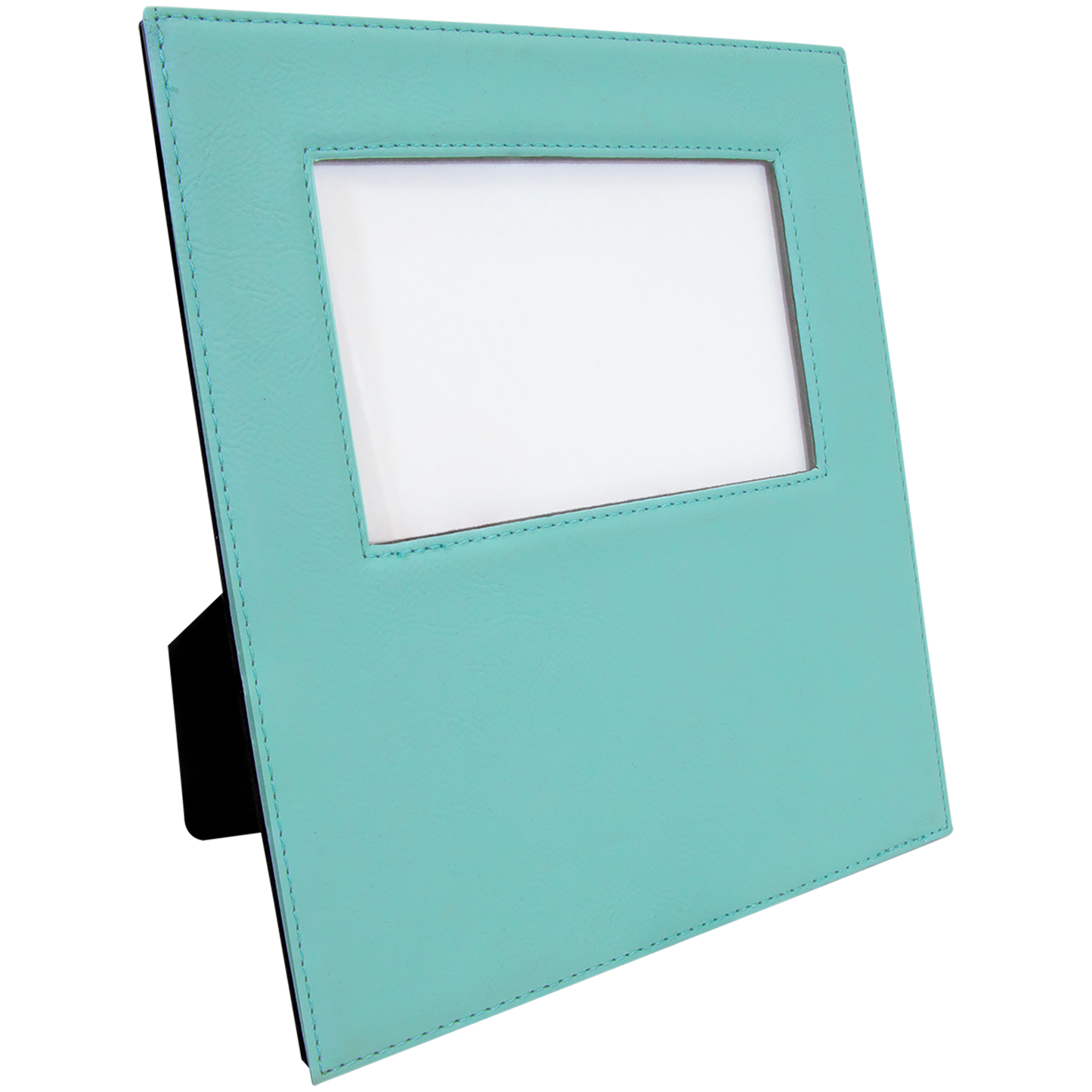 4X6 TEAL LTHR PHOTO FRAME