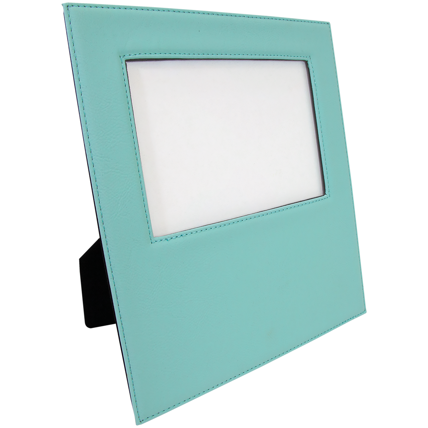 5X7 TEAL LTHR PHOTO FRAME