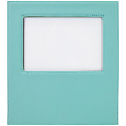 5X7 TEAL LTHR PHOTO FRAME