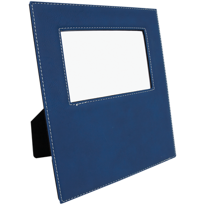 4X6 BLU/SLV PHOTO FRAME