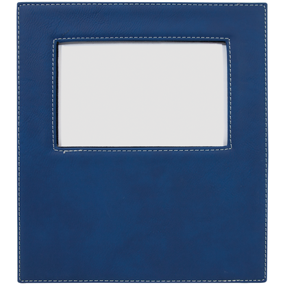 4X6 BLU/SLV PHOTO FRAME