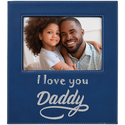 5X7 BLU/SLV PHOTO FRAME