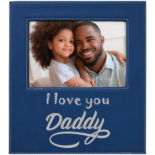 5X7 BLU/SLV PHOTO FRAME