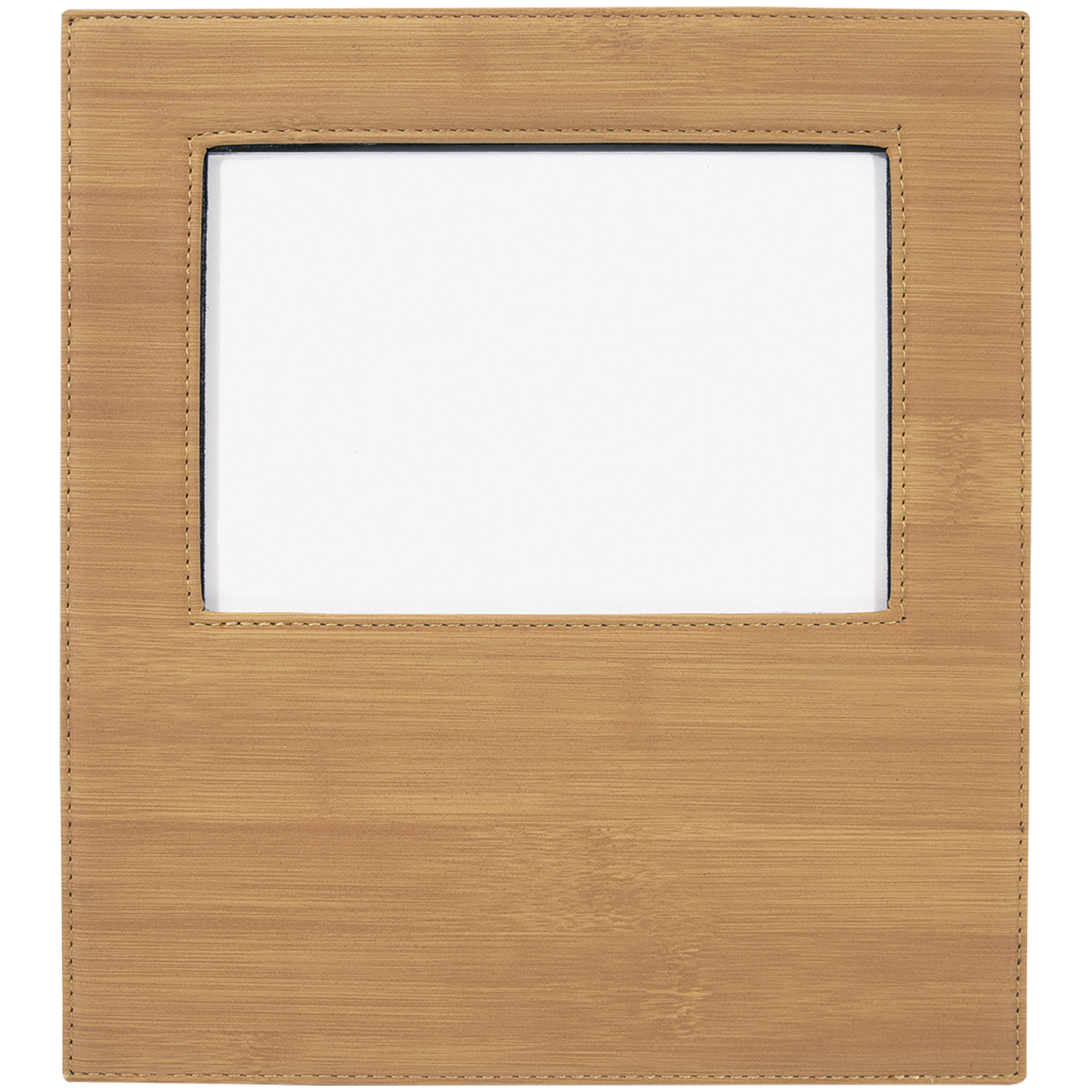 5X7 BAMBOO LTHR PHOTO FRM