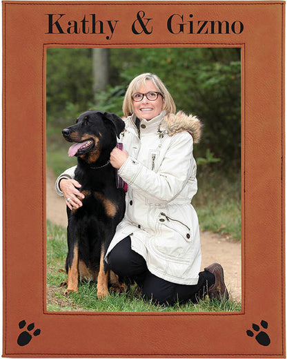 8X10 RAWHIDE PHOTO FRAME
