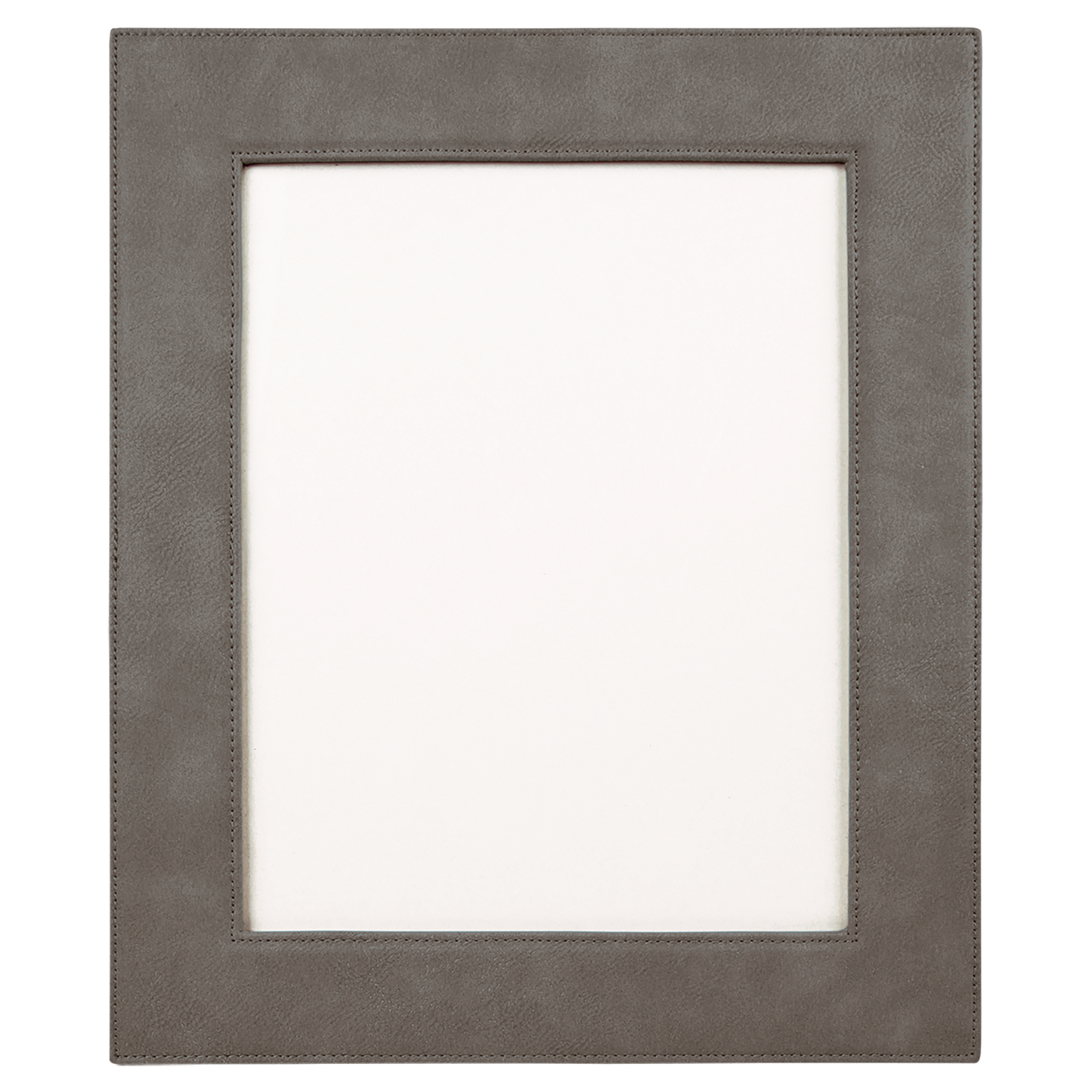 8X10 GRAY LTHR PHOTO FRM
