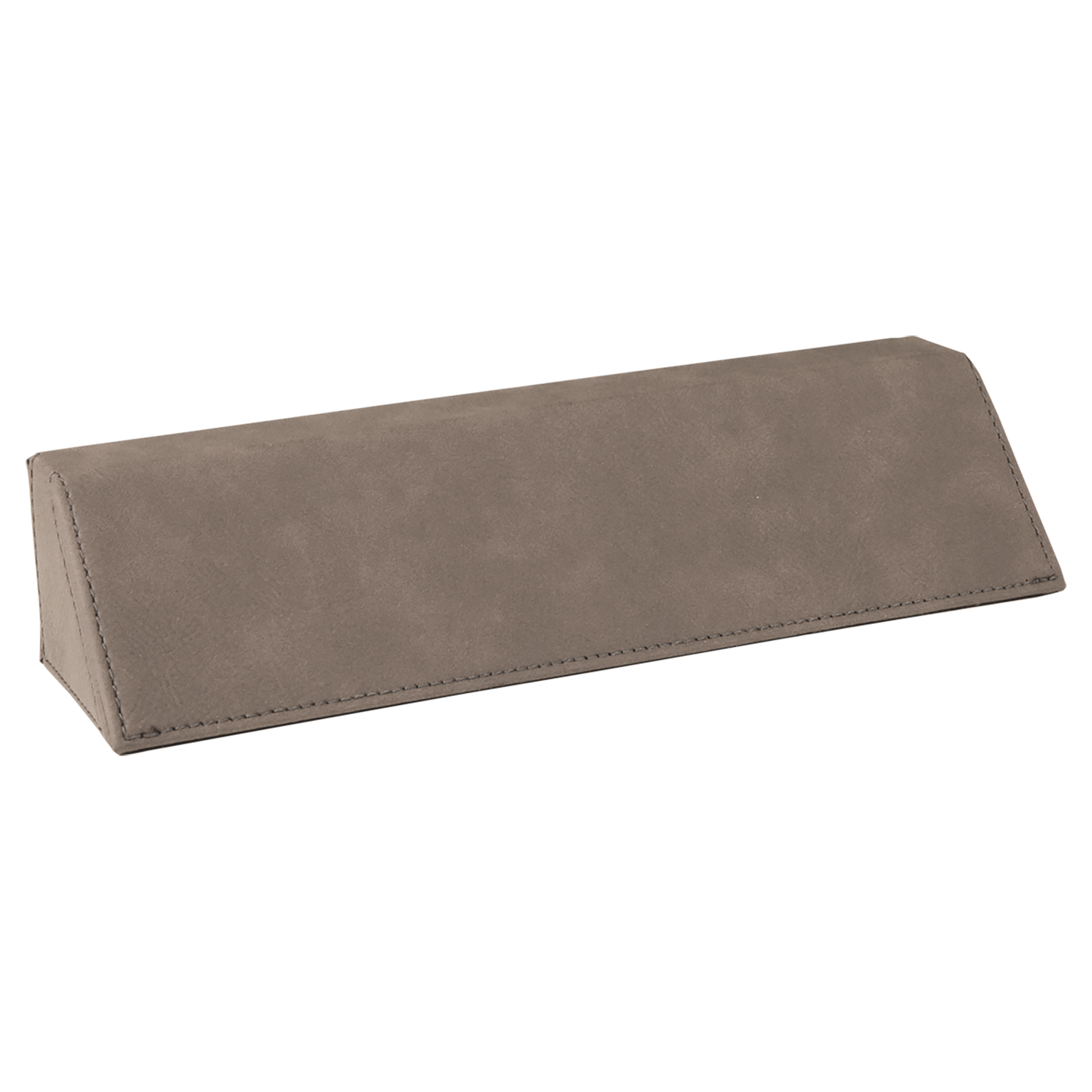 8.5" GRAY LTHR DESK WEDGE