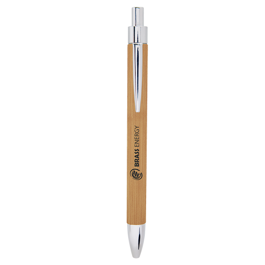 BAMBOO LASER LEATHER PEN